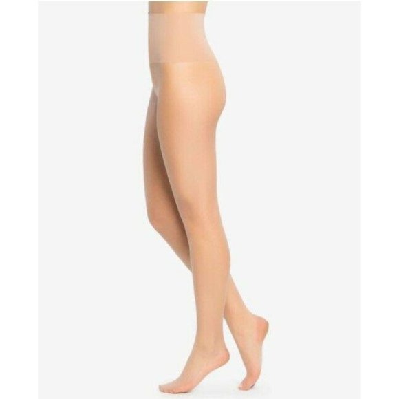 SPANX Tummy-Shaping Pantyhose Sheers, Nude Size C